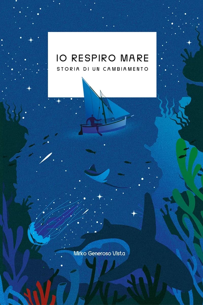 Copertina del libro Io Respiro Mare